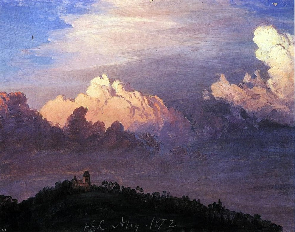 Frederic Edwin Church Clouds over Olana Wall Decal