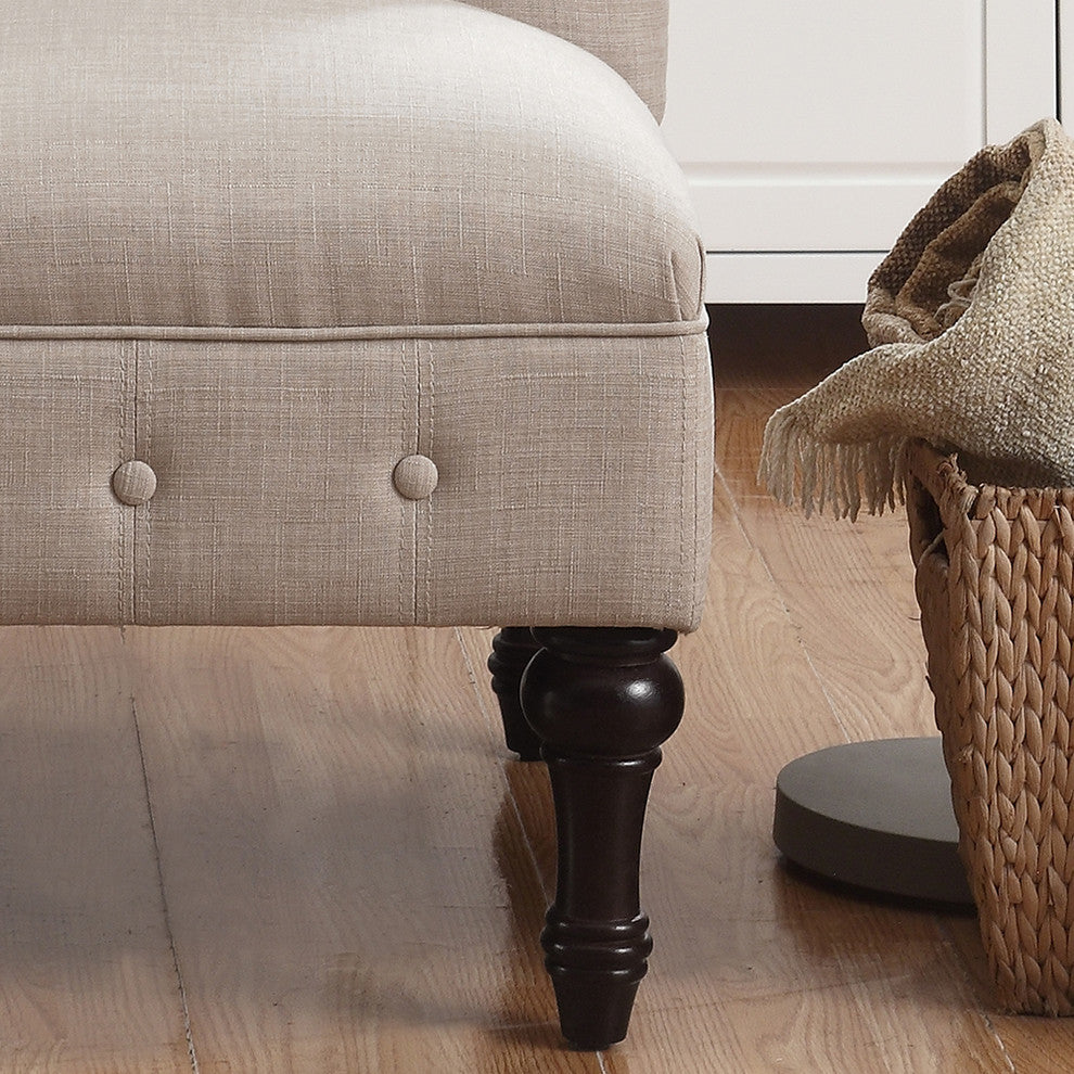 LaGuardia Slipper Chair, Beige