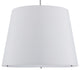 Cloister Large Nickel Floor Lamp
