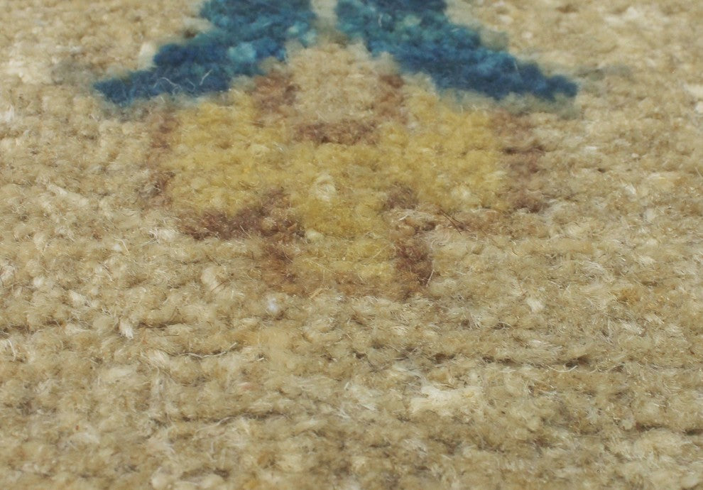 Yousafi Fine Chobi Zenobia Beige Rug 9''3"x11''9"