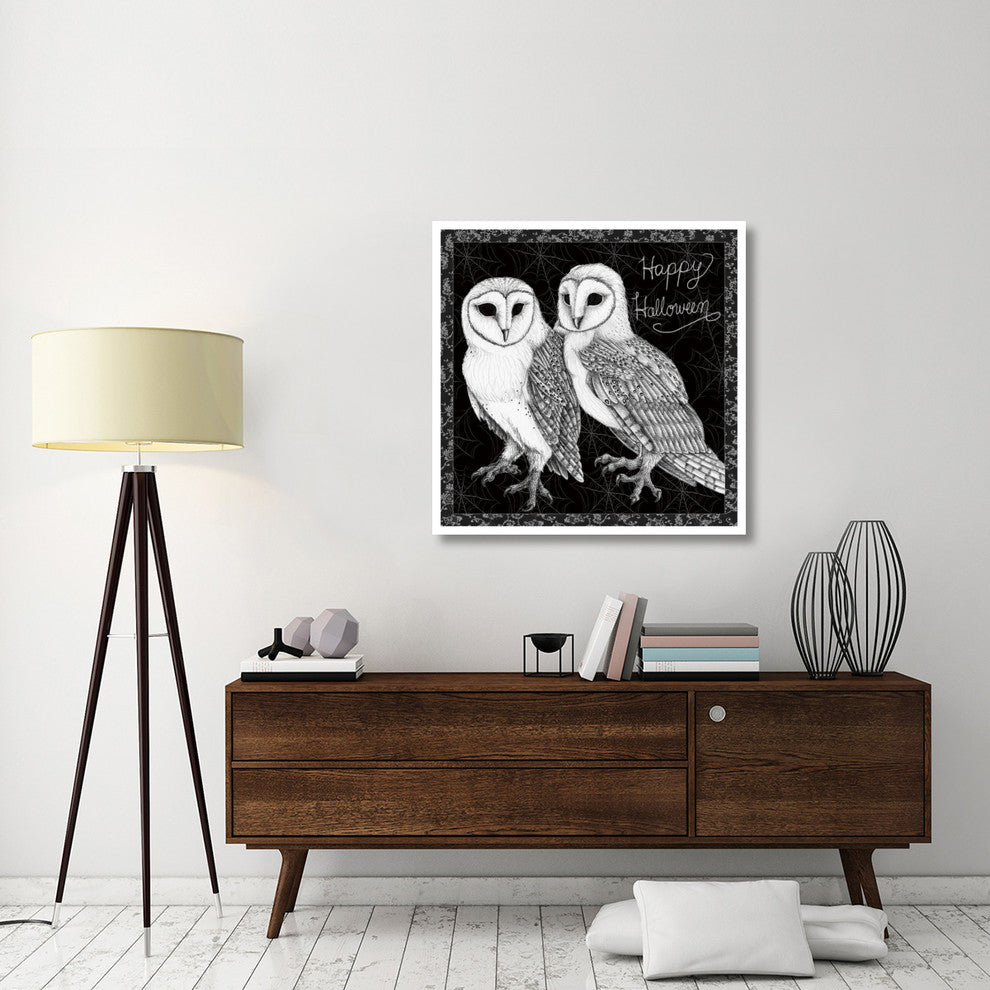 "Arsenic and Old Lace Happy Halloween" Paper Print by Elyse DeNeige, 38"x38"