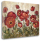 "Daydreaming Flowers Red" By Silvia Vassileva, Giclee on Gallery Wrap Canvas