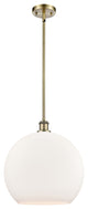 Innovations Lighting 516-1S-AB-G121-14-LED Athens 1 Light 13.75" Pendant