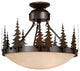 Yosemite 18" Semi-Flush