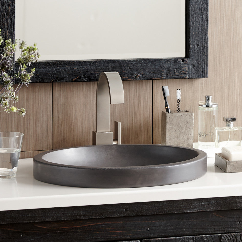 Tolosa Bathroom Sink, Slate