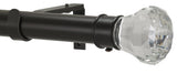 Digital Non-Telescoping Curtain Rod, Oil Rubbed Bronze, 120''