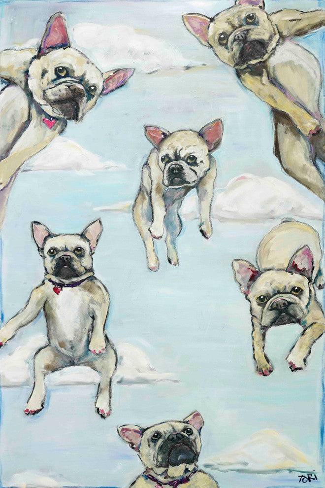 "Gift from the H" Painting Print on Canvas by Tori Campisi