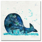 Wyanne 'Little Whale' Canvas Art, 24"x24"