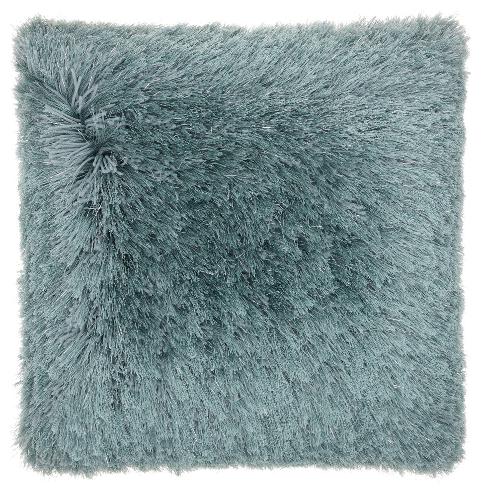 Mina Victory TL004 Throw Pillow, Celadon, 20" x 20"