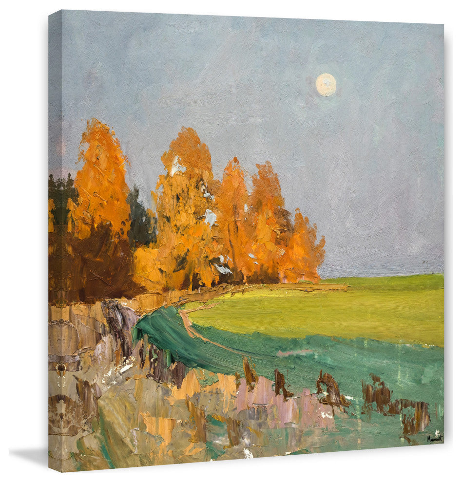 "Nature's Beauty" Painting Print on Wrapped Canvas, 40x40