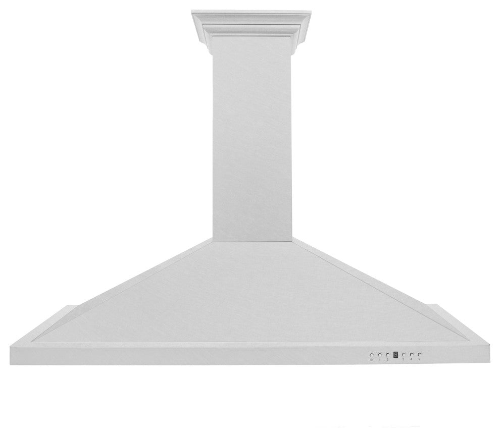 ZLINE 48" Designer Series DuraSnow Stainless Steel Wall Mount Range Hood