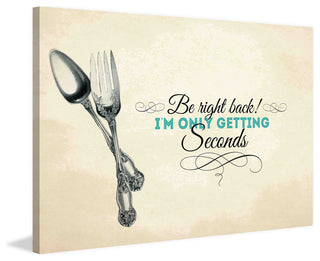 "Getting Second" Painting Print on Canvas