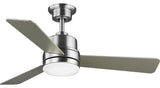 Trevina II Collection 44" 3-Blade Brushed Nickel Ceiling Fan