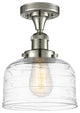 Innovations 517-1CH-PN-G713 1-Light Semi-Flush Mount, Polished Nickel