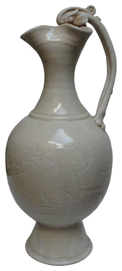 Chinese White Porcelain Flower Vase