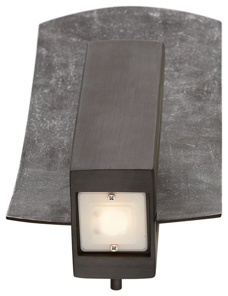 Hinkley Bend Small Wall Mount Lantern, Bronze