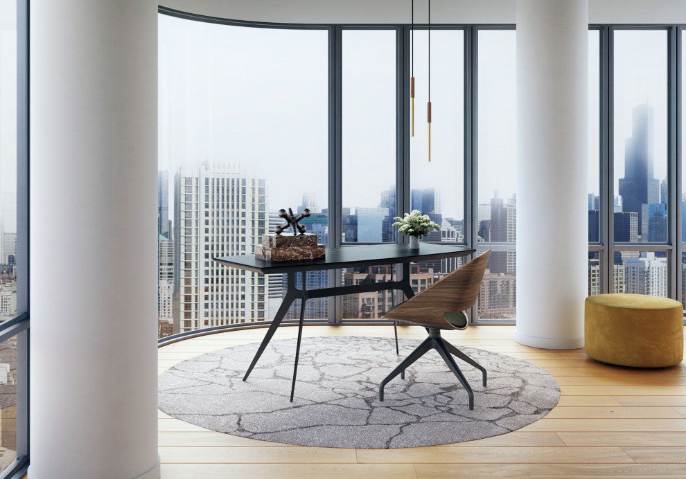 Freeman Desk, Black Granite Quartz
