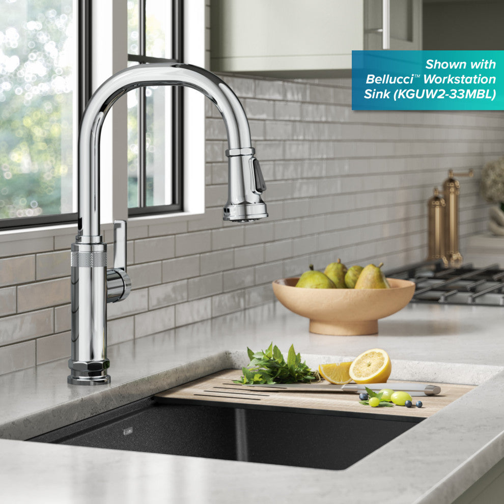 Sellette Pull-Down Kitchen Faucet, Chrome, Model Kpf-4102ch