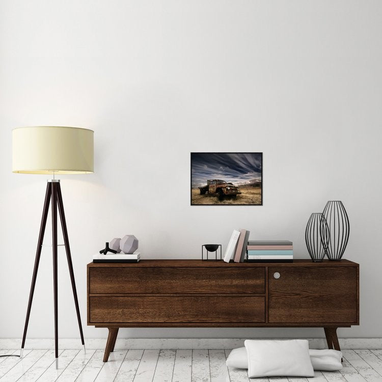 "Corrosion" Framed Canvas Giclee by Thorsteinn H. Ingibergsson, 23x17"
