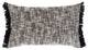 Surya Suri USR-002 12"x20" Pillow Cover, Black/Khaki/Ivory