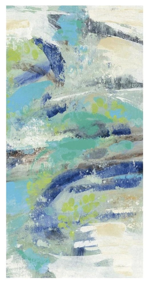 "River Whirlpool III" Digital Paper Print by Silvia Vassileva, 32"x62"