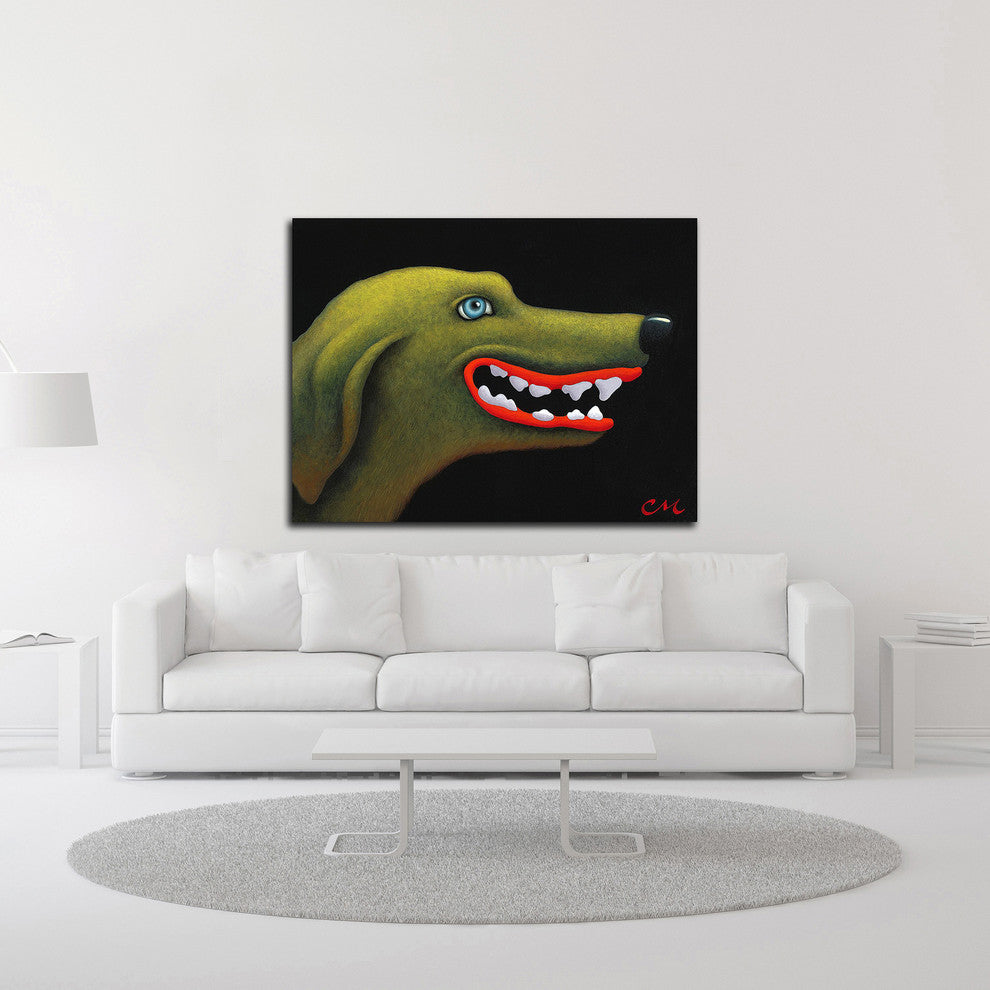 Good Dog by Chris Miles, Print on Canvas, 32"x24"