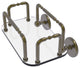 Skyline Wall Mounted Guest Towel Holder, Antique Brass