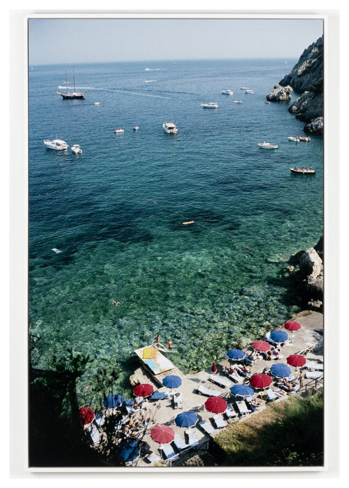 Porto Ercole Beach By Slim Aarons