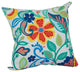 17" Square Polyester Outdoor Throw Pillows, Set of 4, Wildwood Fiesta