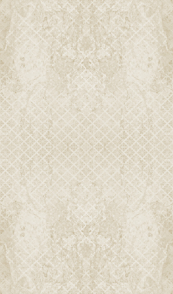 Vintage Textured Wallpaper, Old Walls With Ornaments, 32642, Beige, Sample