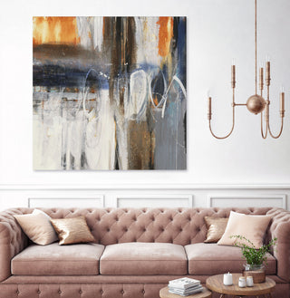 Back to the Future - 72 x 72 by Liz Jardine