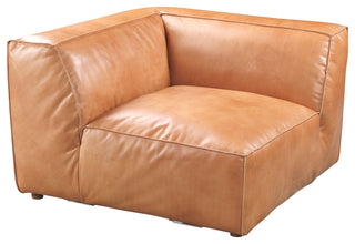 Luxe Corner Chair Tan