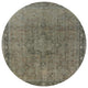 Ahgly Company Indoor Round Mid-Century Modern Area Rugs, 6' Round