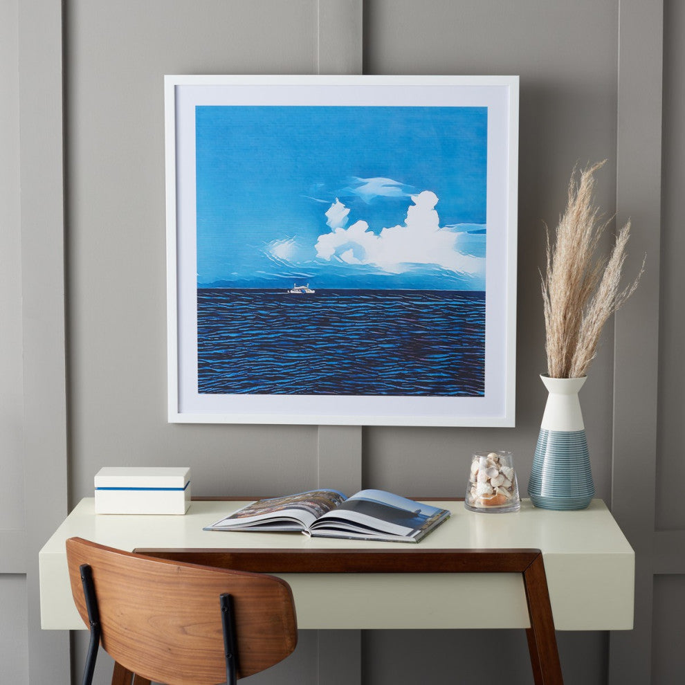 Safavieh Day At Sea 28x28 Wall Art