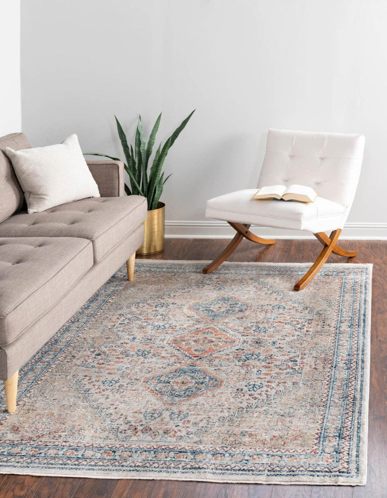 Unique Loom Newport Rosecliff Area Rug