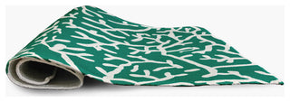Seaweed Nautical & Coastal Chenille Area Rug