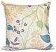 Botanical, Floral Print Pillow, Gold, 26"x26"