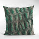 Plutus Emerald Green Plush Pelt Faux Fur Throw Pillow, 20" x 36" King