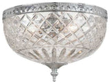Crystorama Richmond 24% Lead Crystal Flush Mount