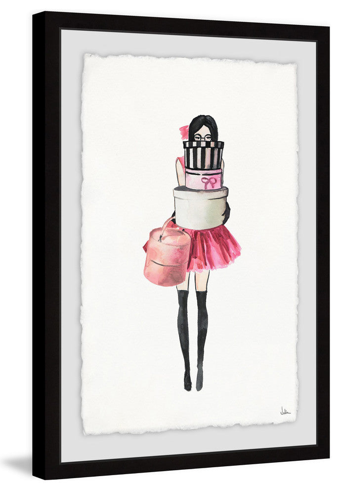 "The Girl I Am" Framed Painting Print, 30"x45"