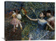 "Dancer With a Tambourine" Artwork, 36" x 28"
