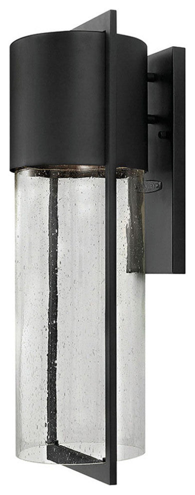 Hinkley Shelter Large Wall Mount Lantern, Black