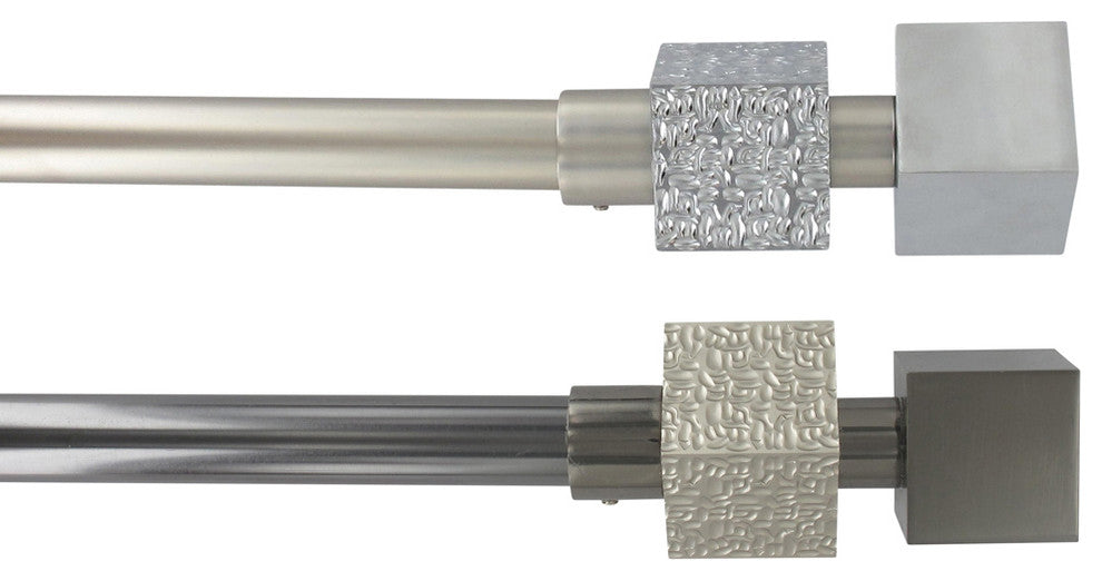 Extendable Curtain Rod Set 51 to 82 L -Diam