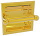 Prestige Skyline Recessed Toilet Paper Holder, Polished Brass