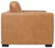 Argento Leather Arm Chair Tan