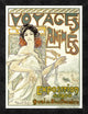 "Voyages Animes" Framed Canvas Giclee by Robert Salles, 19x24"