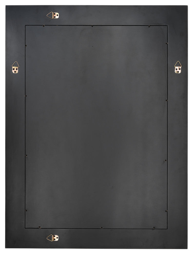 Rorschach Mirror, Gray and Cream Lacquer