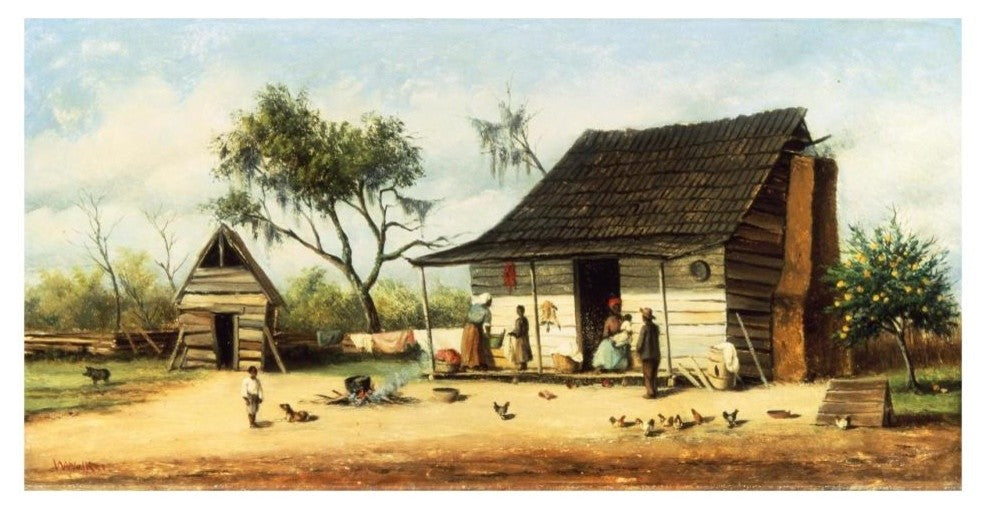 "The Orange Tree" Digital Paper Print by William Aiken Walker, 32"x17"