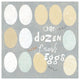 "Fresh Eggs IV" Digital Paper Print by Sue Schlabach, 32"x32"