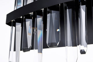 Modern Black 6-Light Bath Sconces